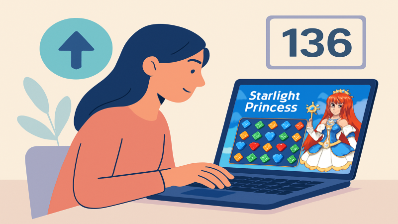 Como Jogar Starlight Princess na 136Bet: Passo a Passo Detalhado